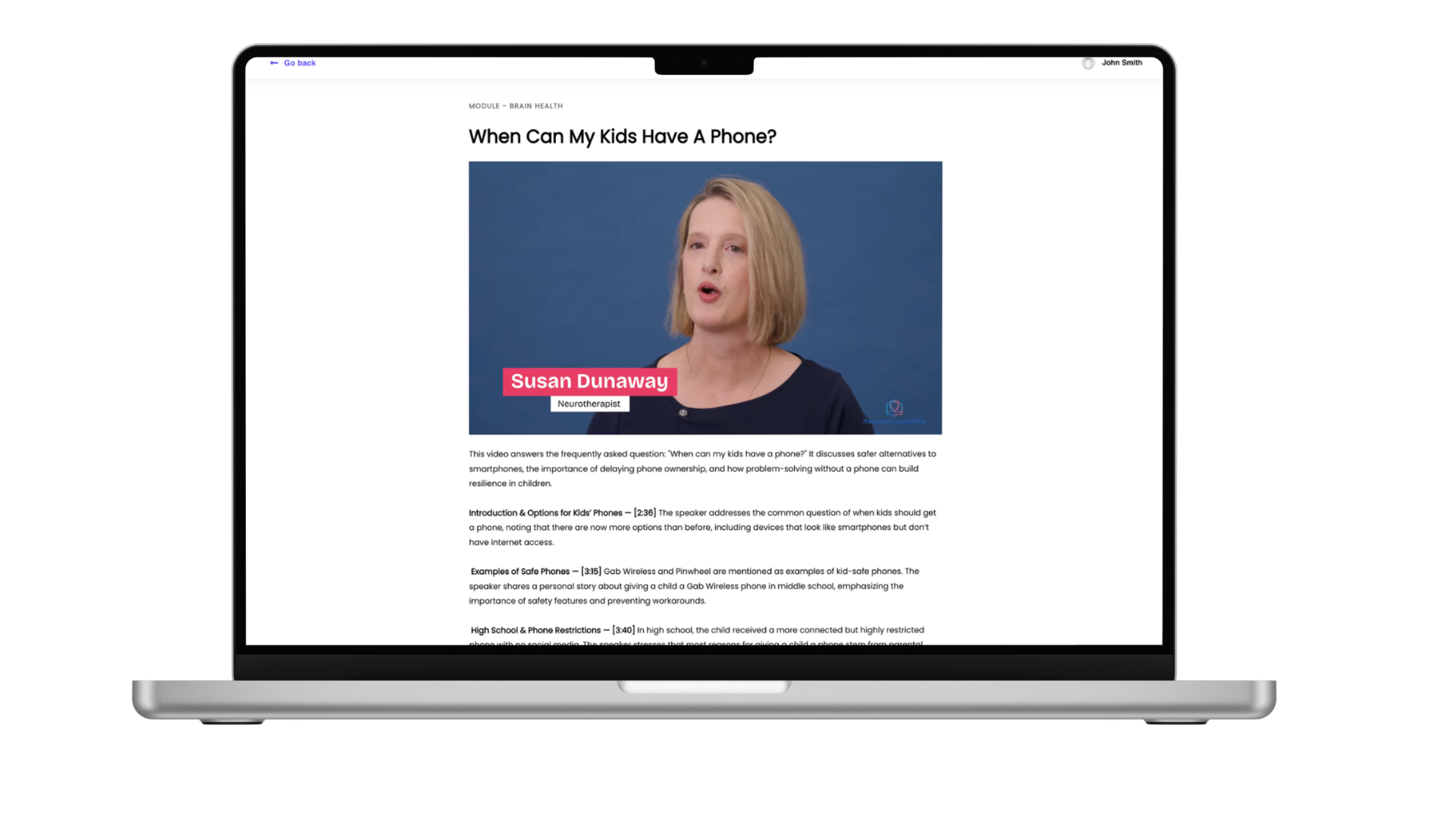 when can my kids have a phone 